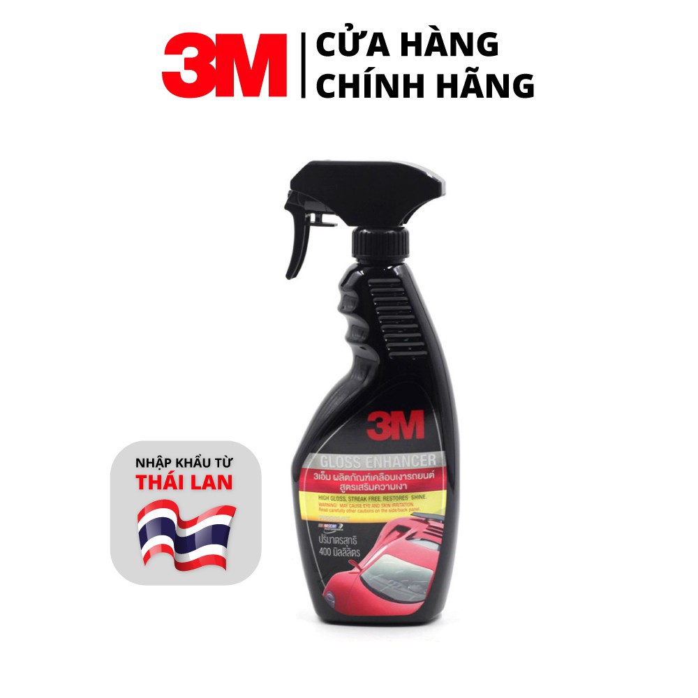 Chai xịt tăng độ bóng sơn 3M 39034 LT 400ml - Thái Lan