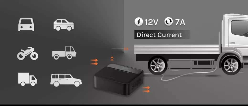 bơm được nhiều loại xe