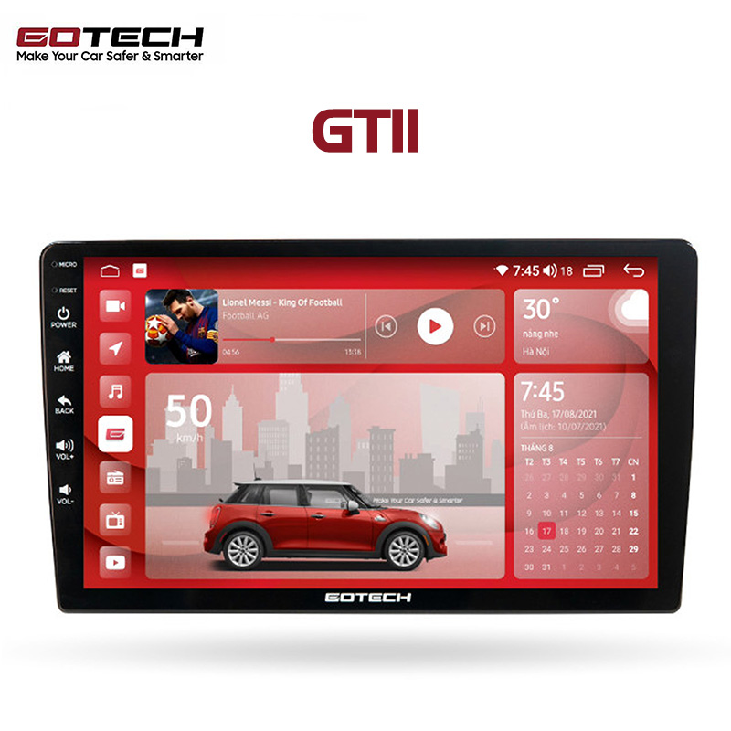 MÀN HÌNH ANDROID Ô TÔ GOTECH GT11