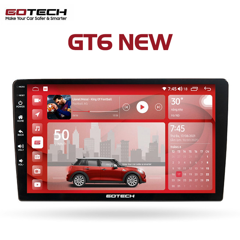 MÀN HÌNH DVD GOTECH GT6 NEW