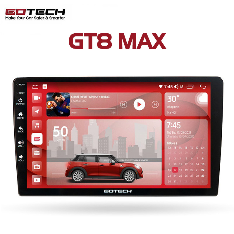 MÀN HÌNH DVD GOTECH GT8 MAX