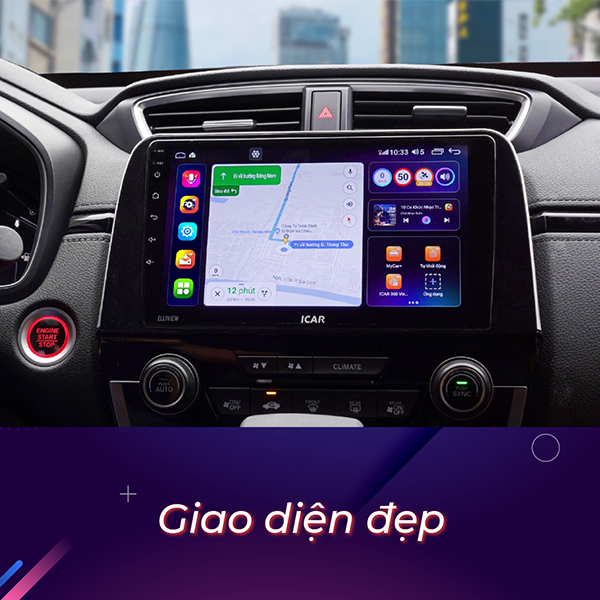 Màn hình Android ICAR Elliview U5 Deluxe