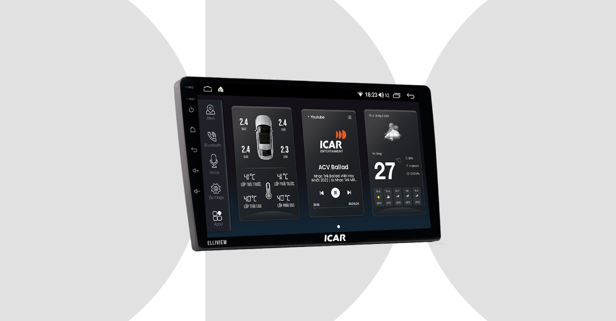 Màn hình Android ICAR Elliview UE