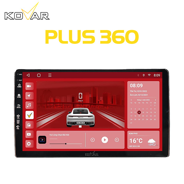 MÀN HÌNH DVD ANDROID KOVAR PLUS 360