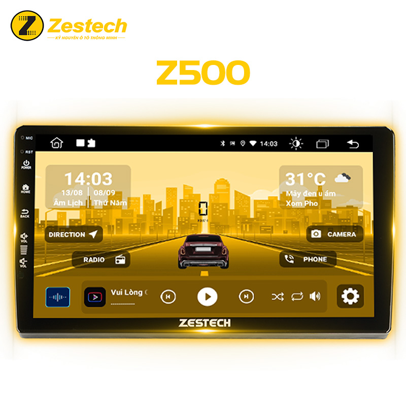 MÀN HÌNH ANDROID Ô TÔ ZESTECH Z500