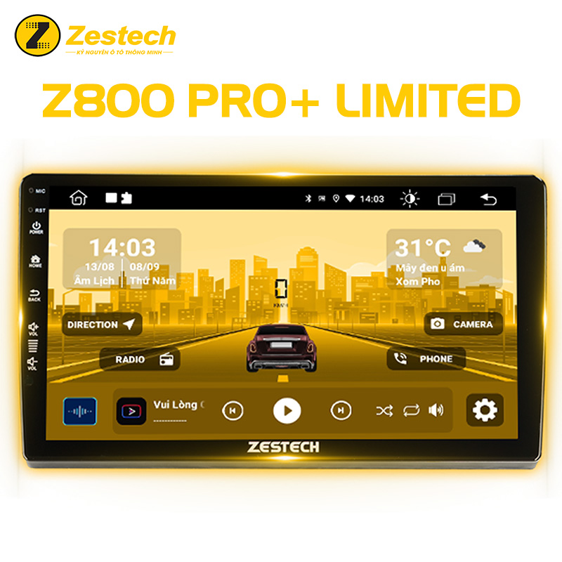 MÀN HÌNH ANDROID Ô TÔ ZESTECH Z800 PRO+ LIMITED