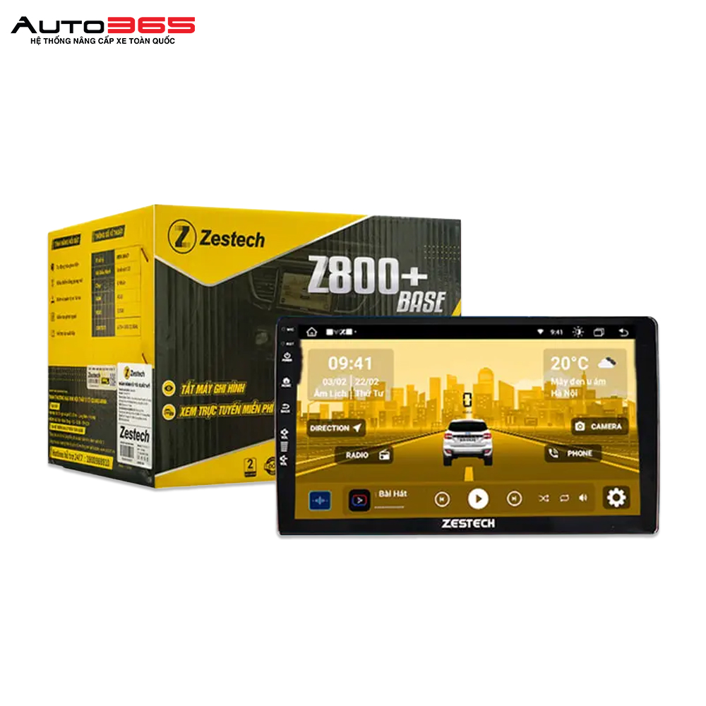 MÀN HÌNH Ô TÔ ANDROID ZESTECH Z800+ BASE