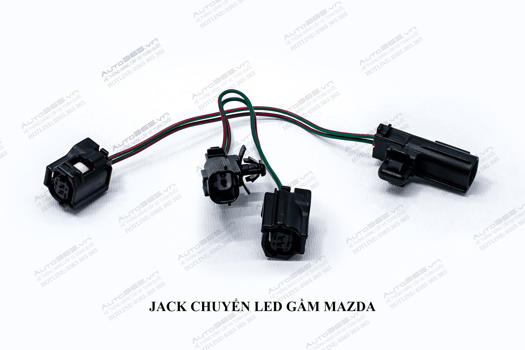 DÂY CẮM - JACK CHUYỂN ĐỔI LED GẦM MAZDA