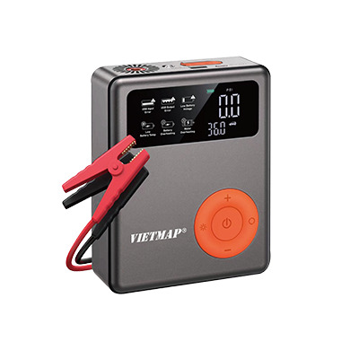 KÍCH BÌNH BƠM LỐP VIETMAP DK-MF139 PHIÊN BẢN 13000MAH