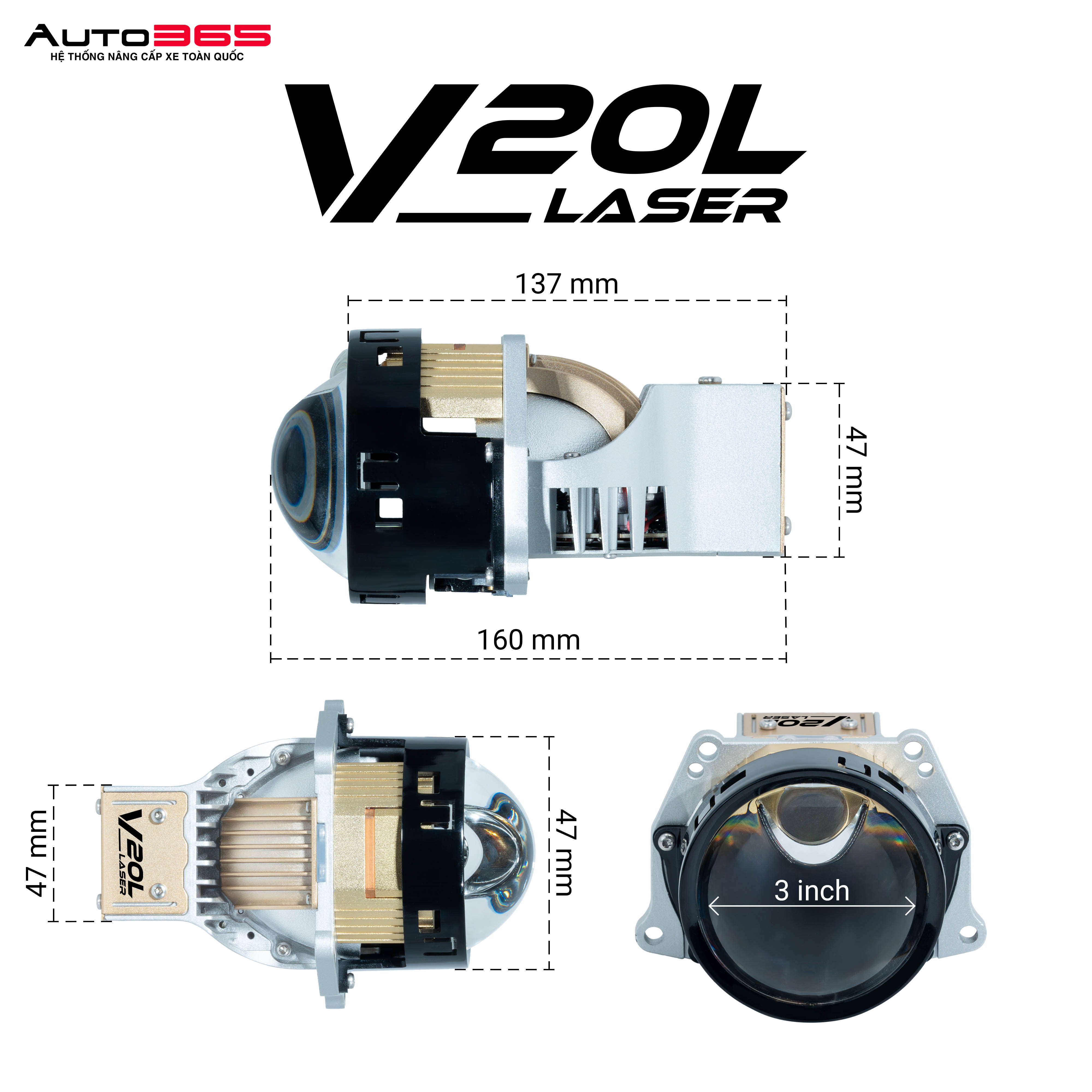 BI LASER X-LIGHT V20L NEW 2024