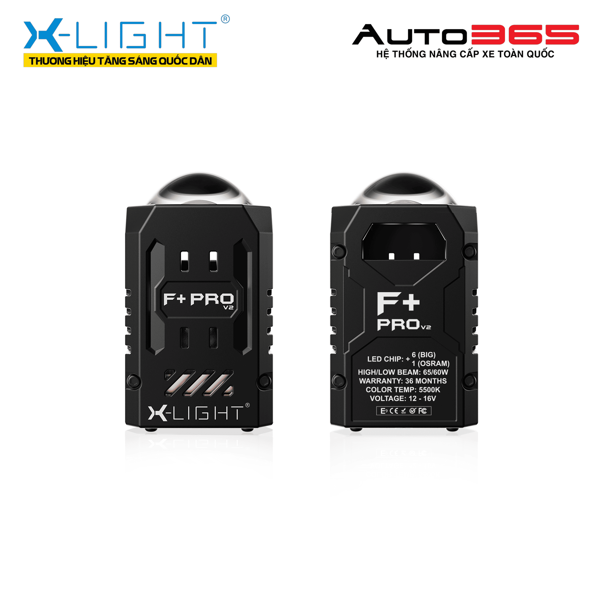 ĐÈN BI LED X-LIGHT F+ PRO - THẾ HỆ THỨ 2