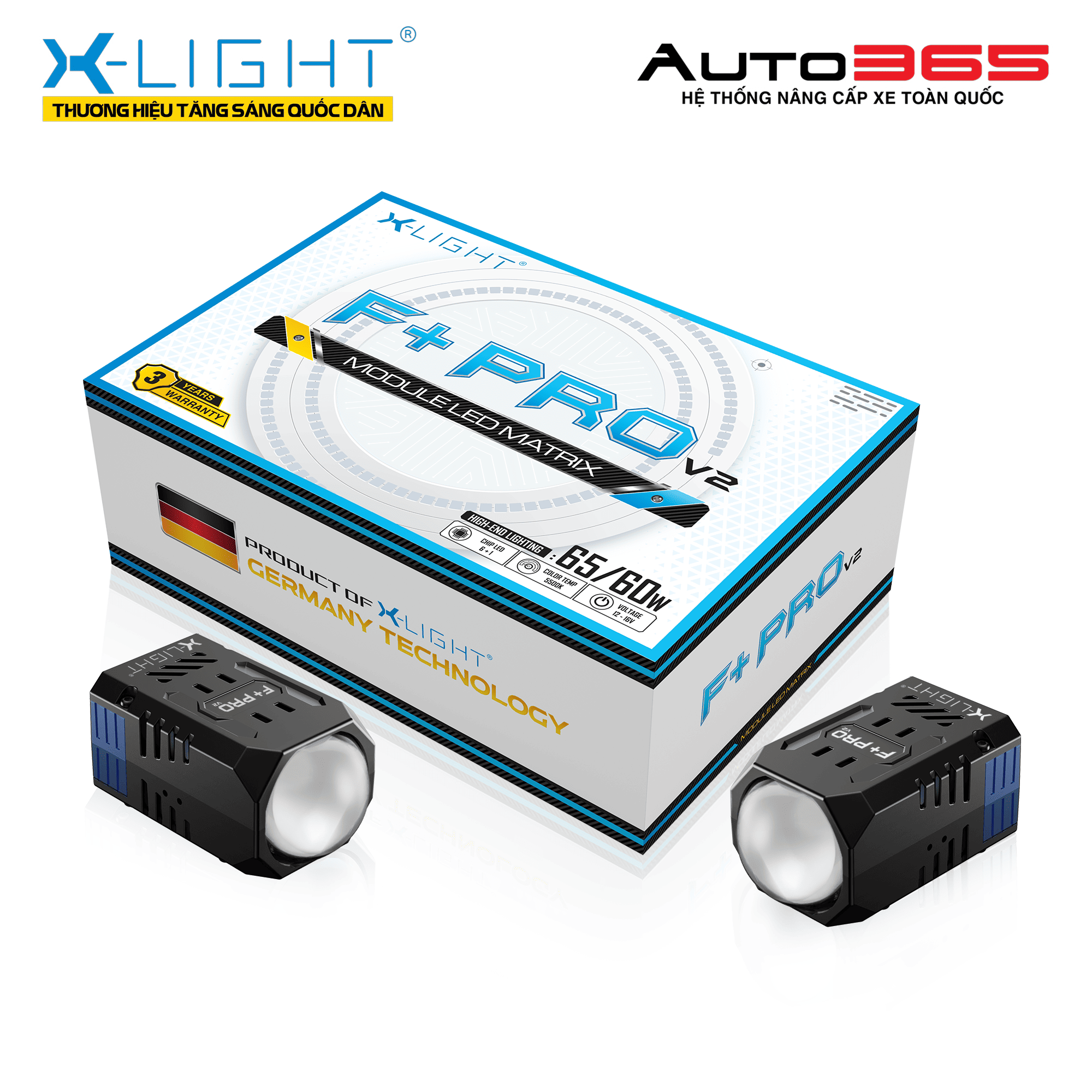 ĐÈN BI LED X-LIGHT F+ PRO - THẾ HỆ THỨ 2