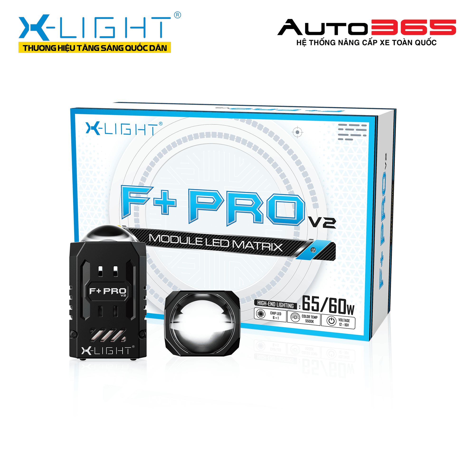 ĐÈN BI LED X-LIGHT F+ PRO - THẾ HỆ THỨ 2