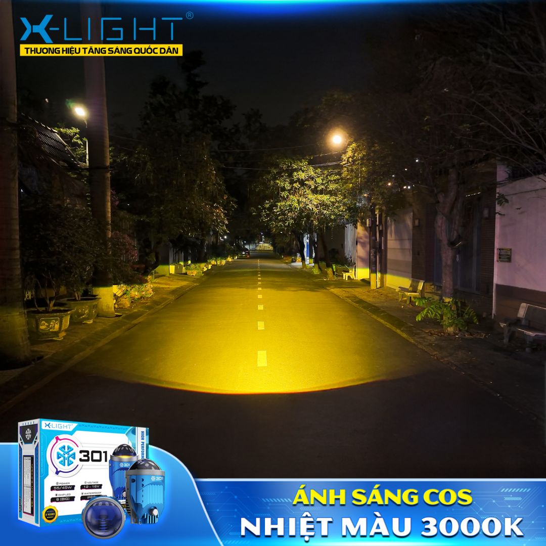 ĐÈN BI GẦM X-LIGHT 301 V2
