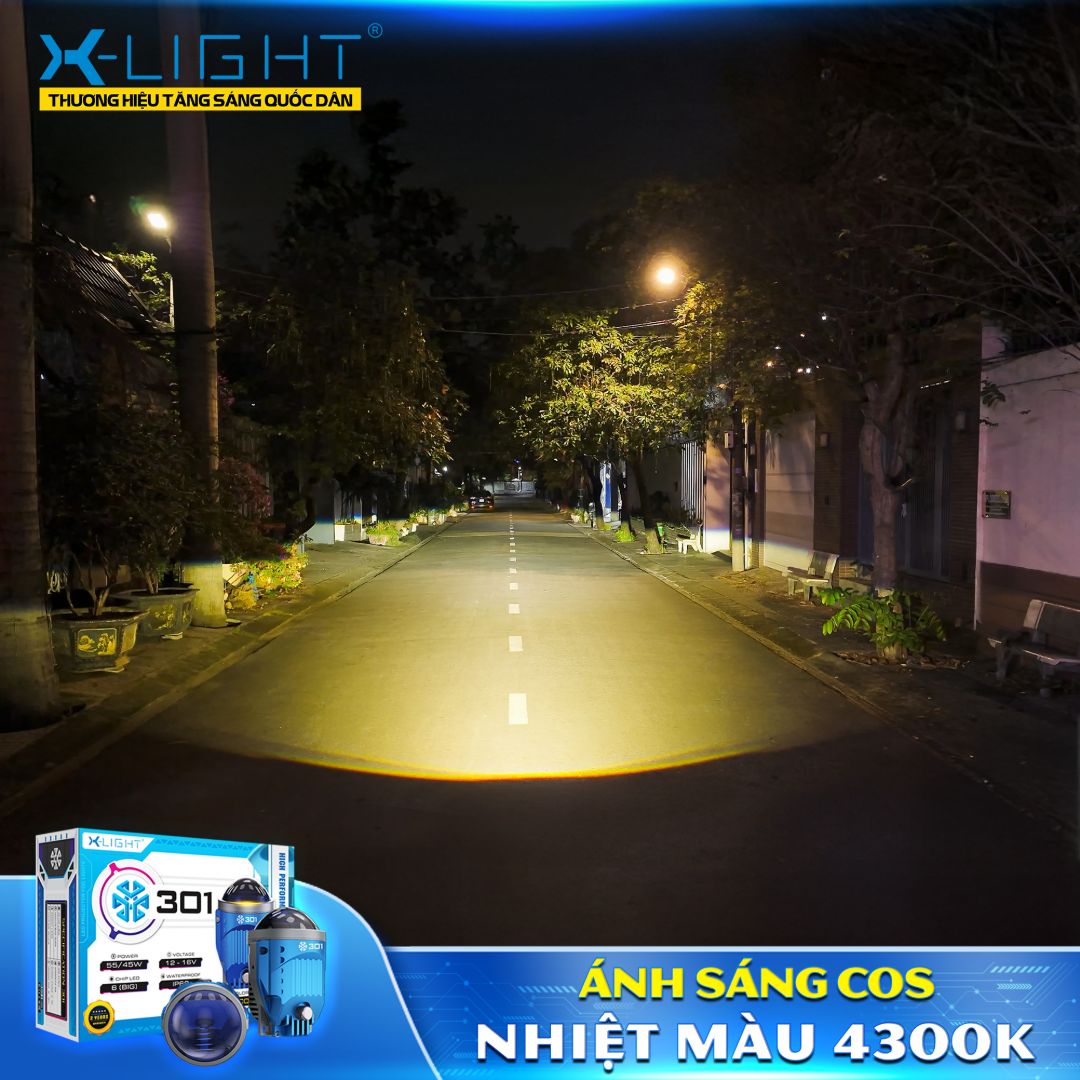 ĐÈN BI GẦM X-LIGHT 301 V2