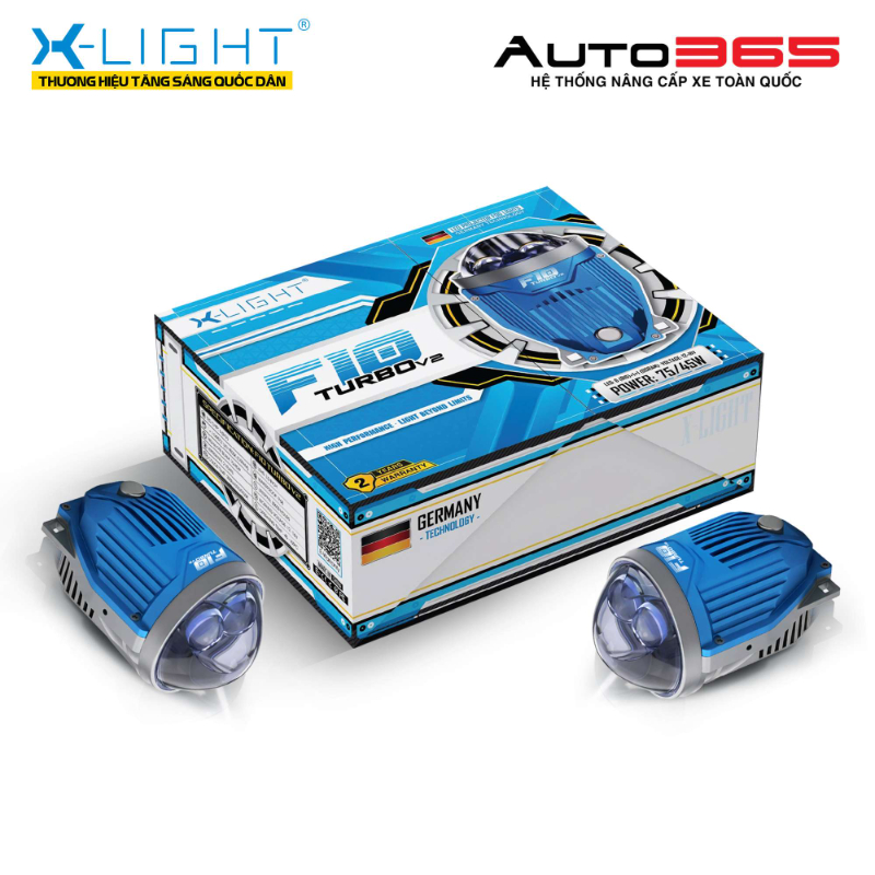 ĐÈN BI GẦM X-LIGHT F10 TURBO V2