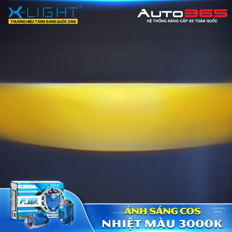 ĐÈN BI GẦM X-LIGHT F10 TURBO V2