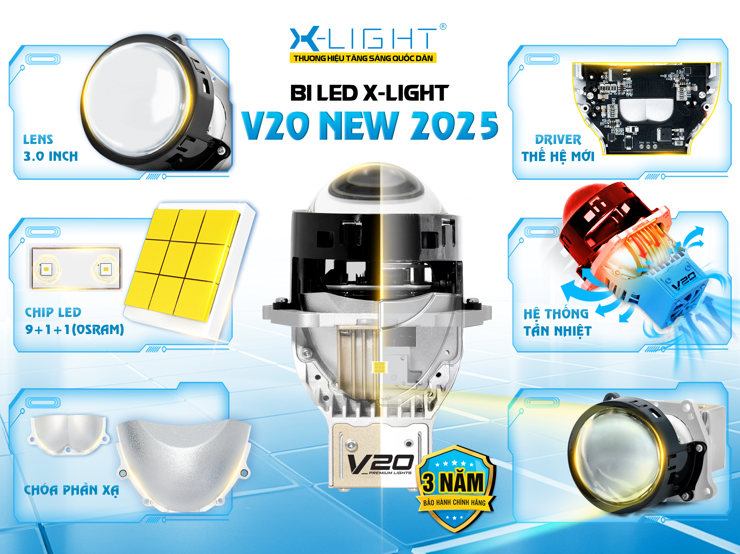 BI LED X-LIGHT V20 NEW 2025