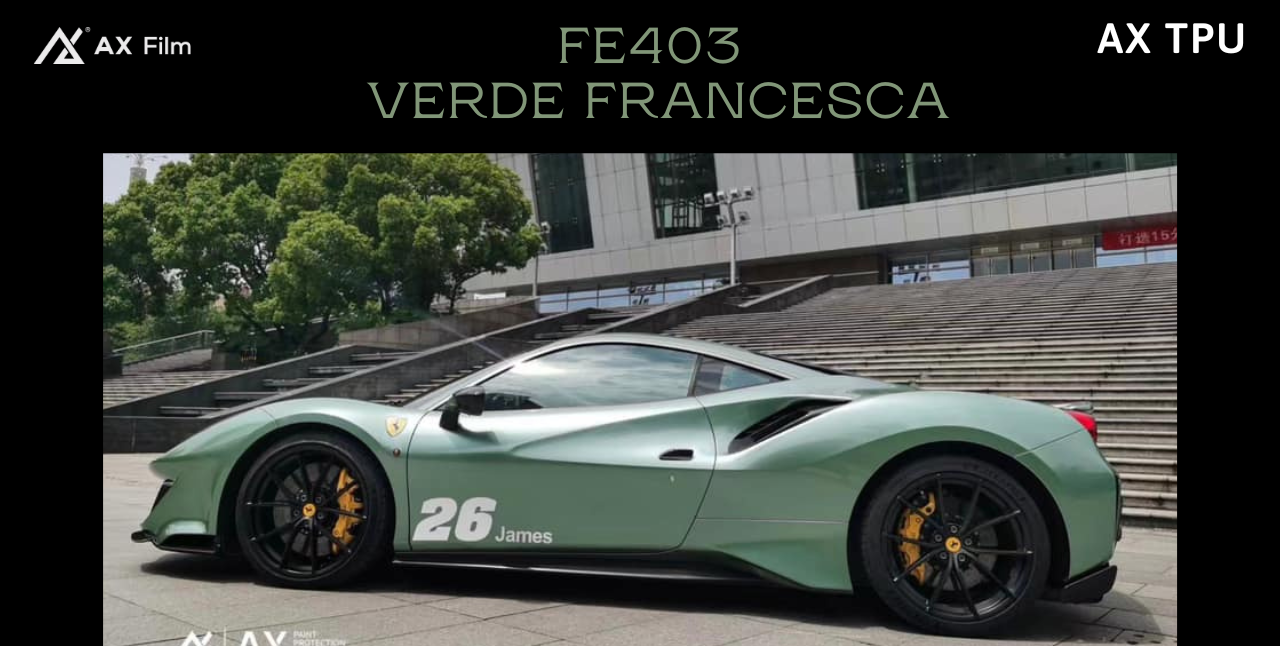 AX FILM TPU VERDE FRANCESCA - XANH FRANCESCA