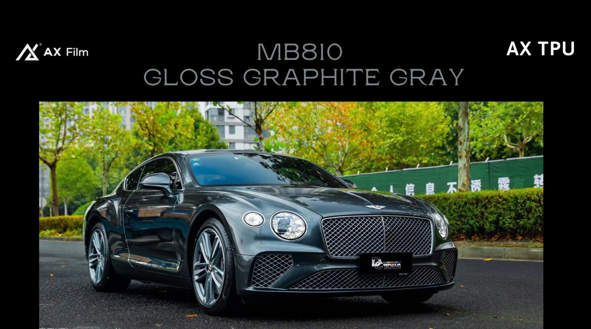 AX FLIM TPU GLOSS GRAPHITE GRAY - XÁM THAN CHÌ BÓNG