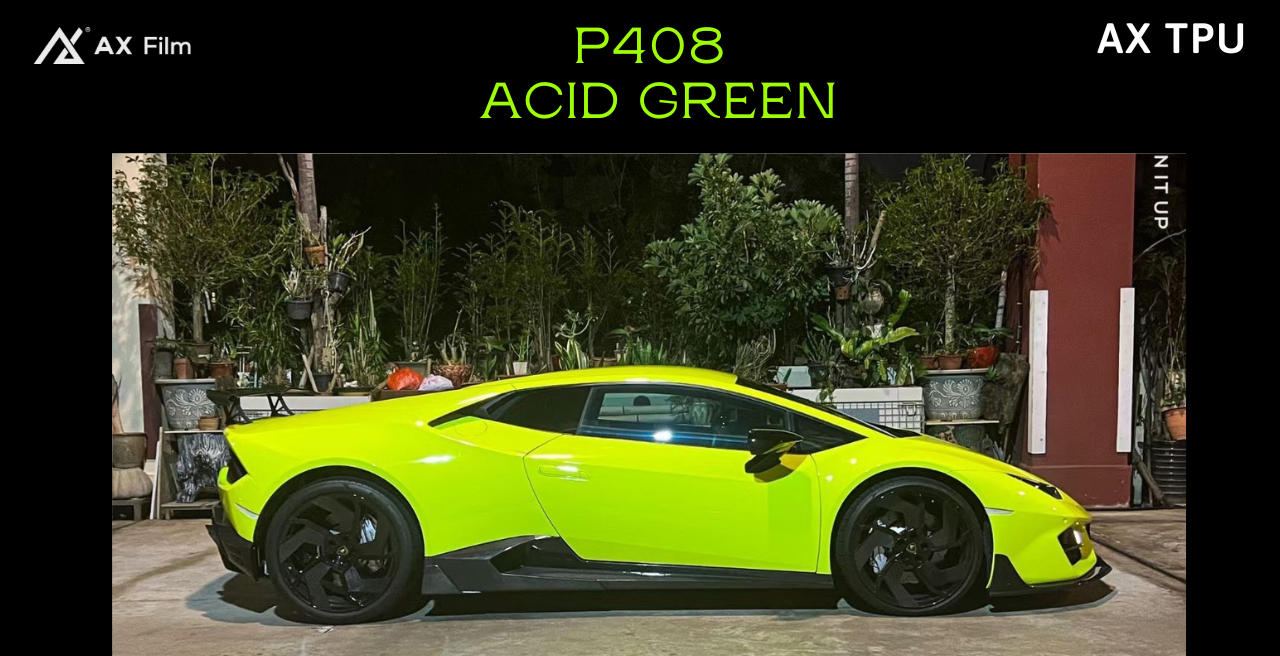 AX FLIM TPU ACID GREEN - XANH AXIT