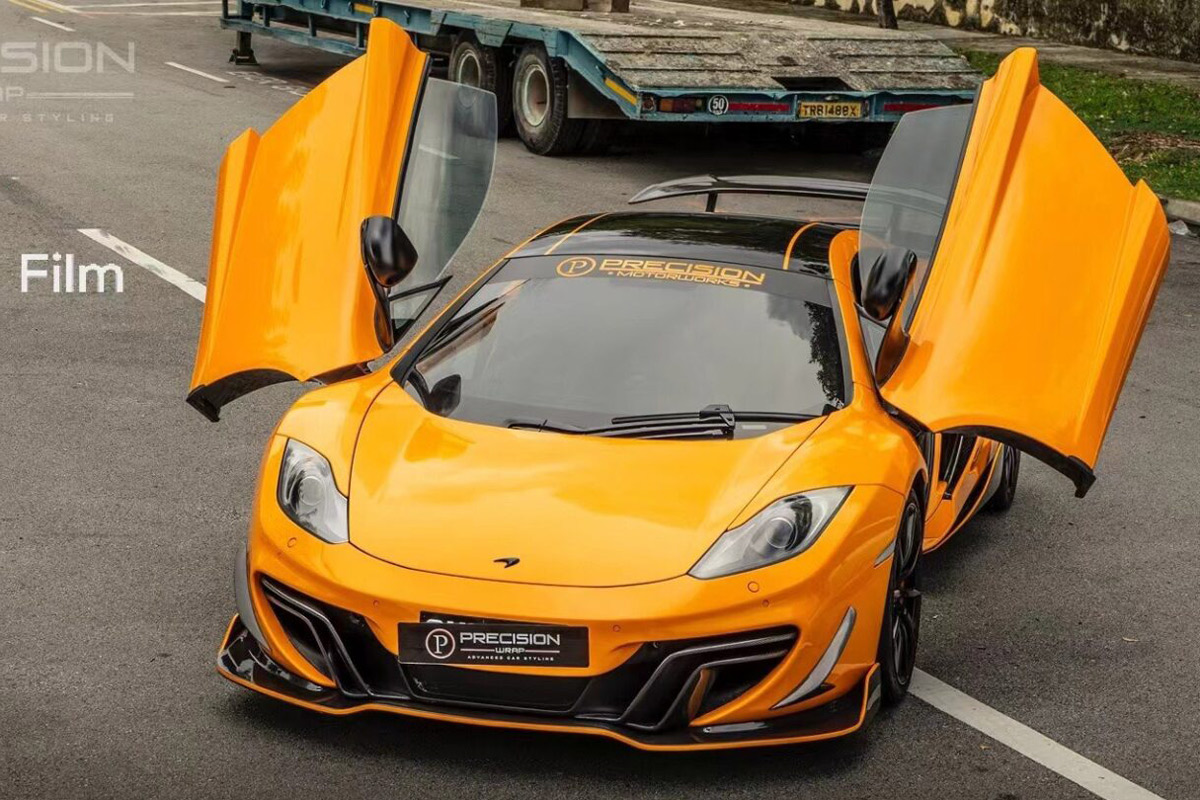 AX FLIM TPU MCLAREN ORANGE - CAM MCLAREN