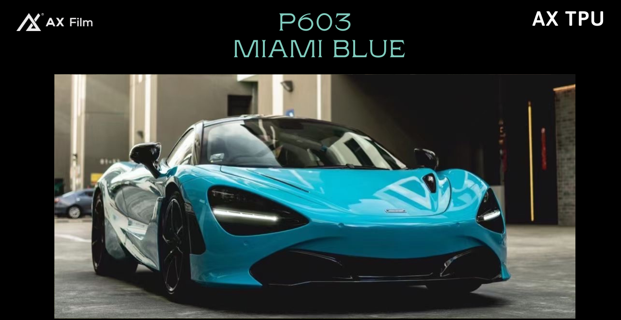 AX FLIM TPU MIAMI BLUE - MÀU XANH TRỜI MIAMI