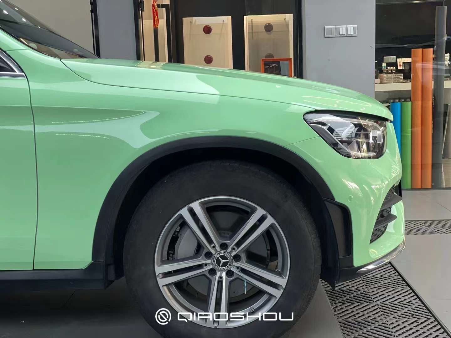 AX WRAP FILM ASH GREEN - XANH TRO