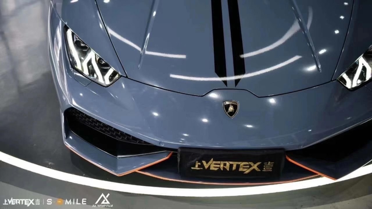 AX WRAP FILM GLOSS CEMENT GRAY – XÁM XI MĂNG BÓNG LAMBORGHINI