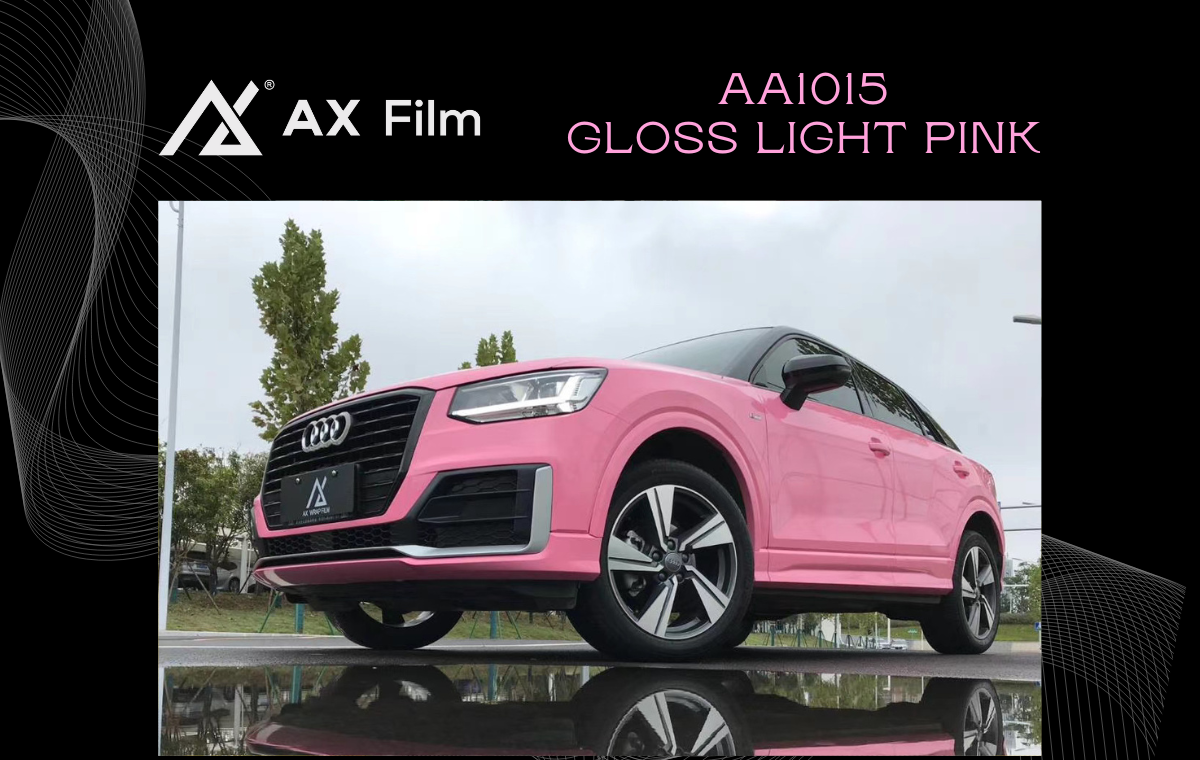 AX WRAP FILM GLOSS LIGHT PINK – HỒNG BÓNG NHẸ AUDI Q2