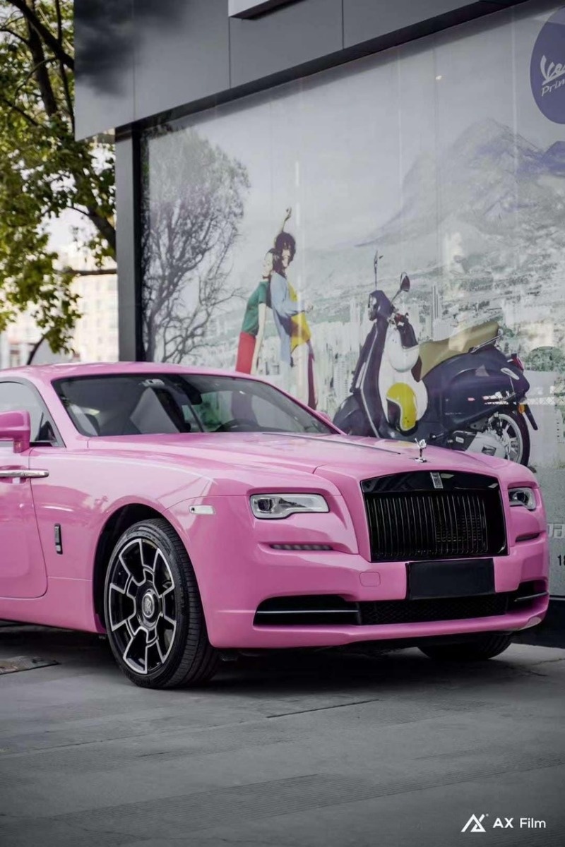 AX WRAP FILM GLOSS PINK - MÀU HỒNG BÓNG