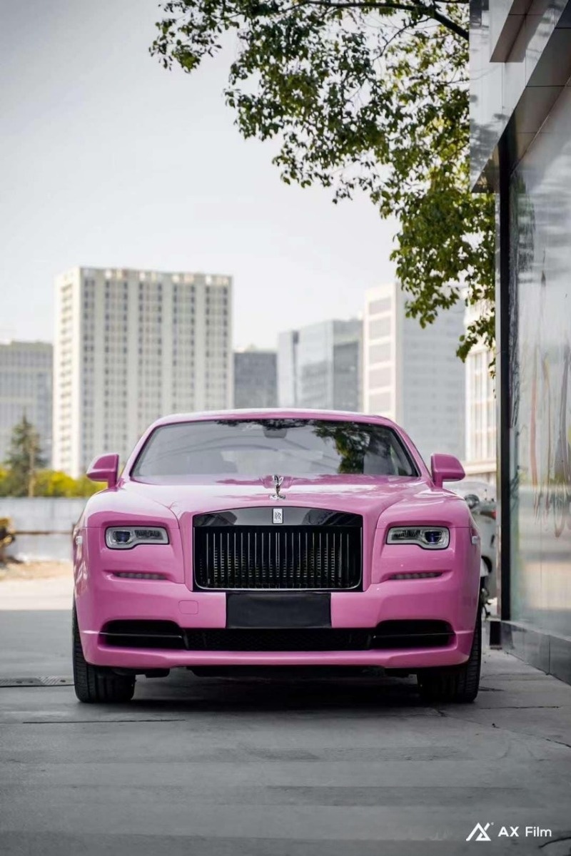 AX WRAP FILM GLOSS PINK - MÀU HỒNG BÓNG