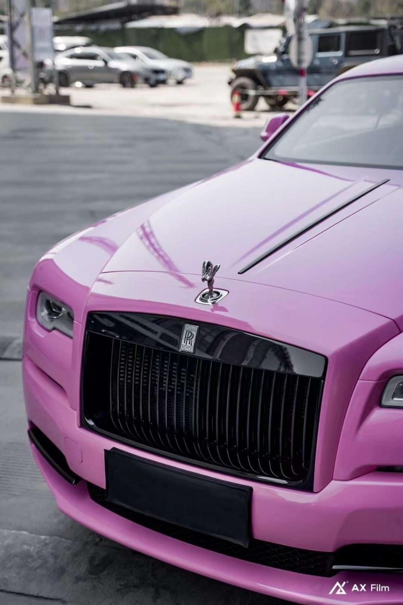 AX WRAP FILM GLOSS PINK - MÀU HỒNG BÓNG