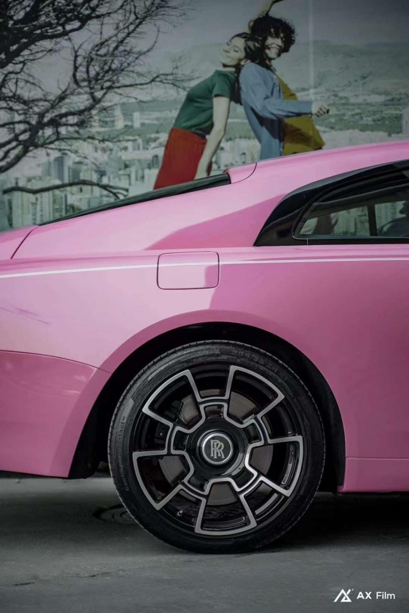 AX WRAP FILM GLOSS PINK - MÀU HỒNG BÓNG