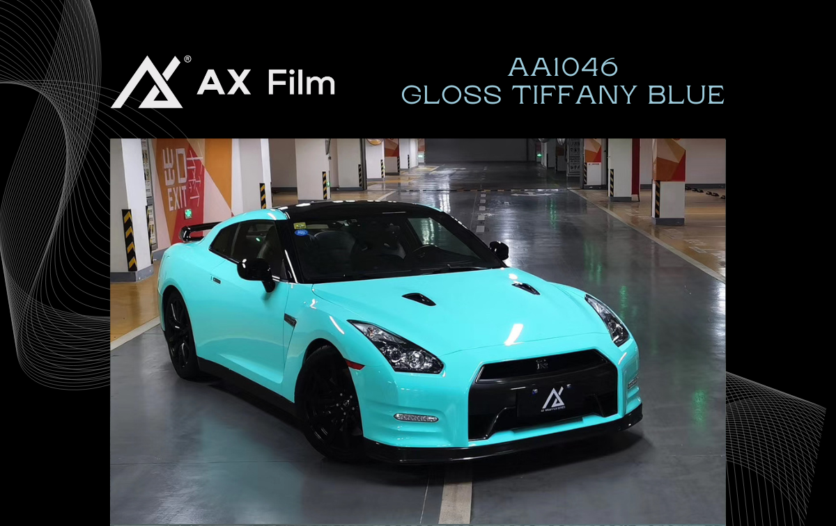 AX WRAP FILM GLOSS TIFFANY BLUE – XANH TIFFANY BÓNG NISSAN GTR