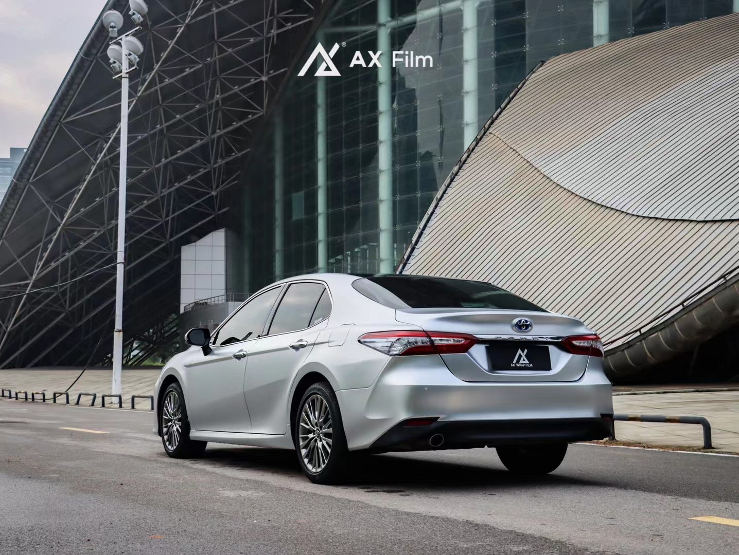 AX WRAP FILM PEARL METALLIC SILVER - MÀU BẠC NGỌC TRAI KIM LOẠI