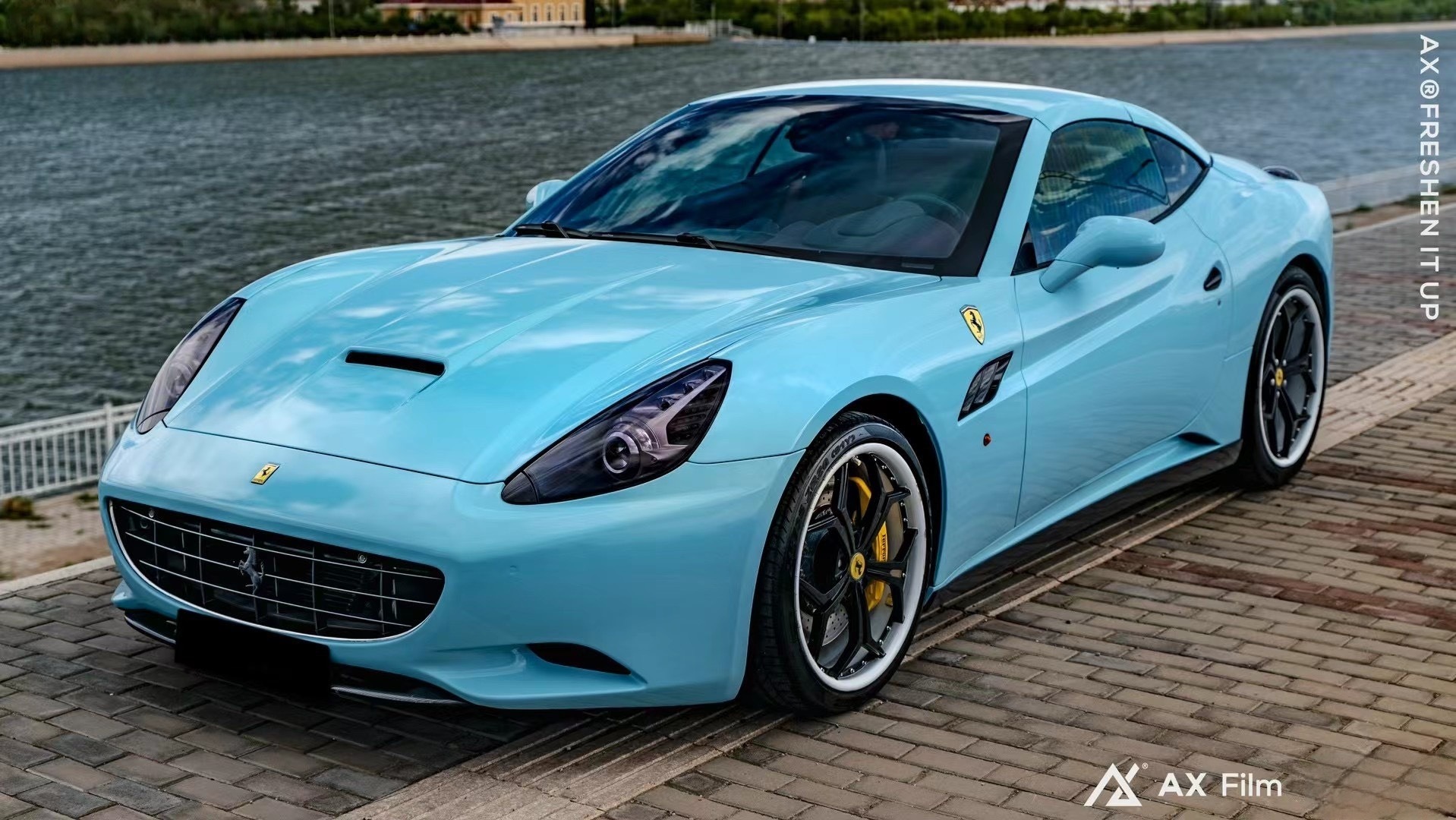 AX WRAP FILM ULTRA GLOSS SEA BREEZE BLUE - XANH GIÓ BIỂN
