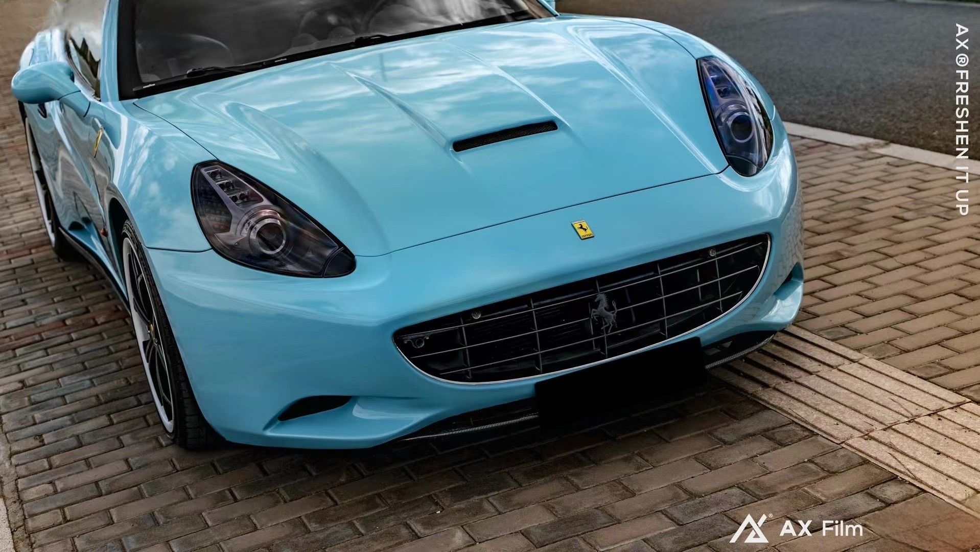 AX WRAP FILM ULTRA GLOSS SEA BREEZE BLUE - XANH GIÓ BIỂN