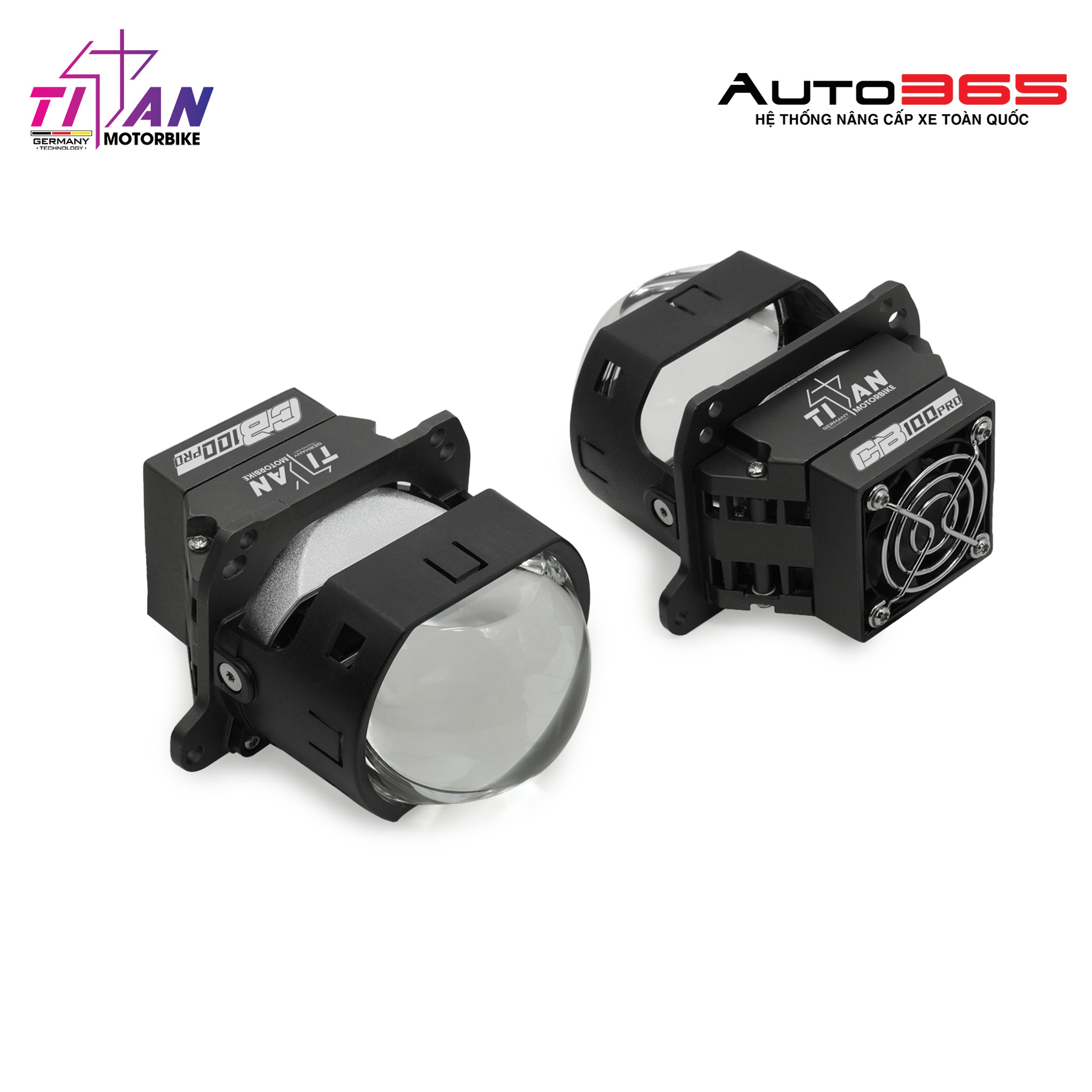 BI LED TITAN MOTO CB100 PRO SQUARE