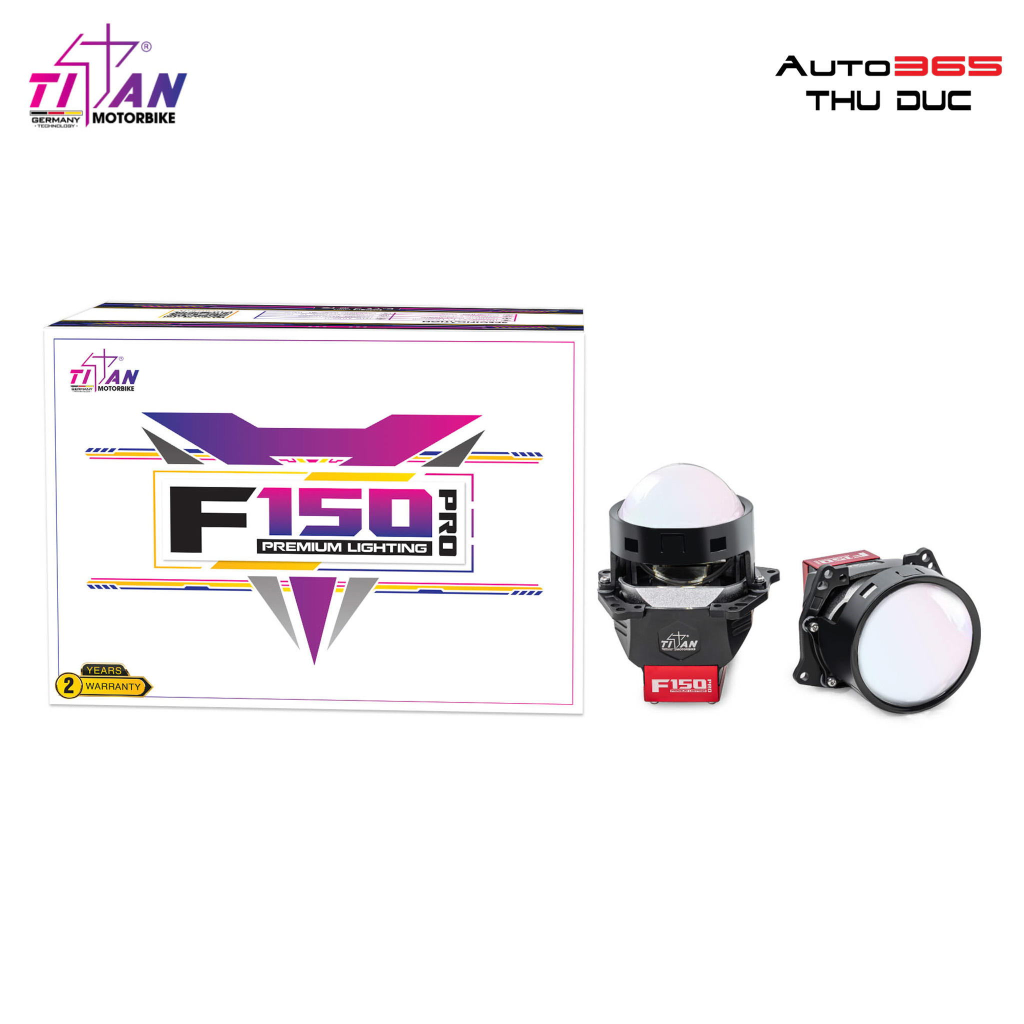 BI LED TITAN MOTO F150 PRO