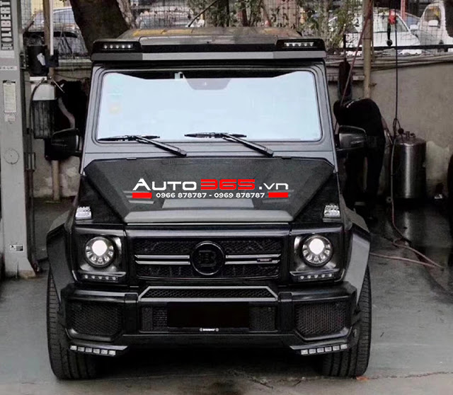 NÂNG ĐỜI XE - MERCEDES G-CLASS UPGRADE BRABUS KIT