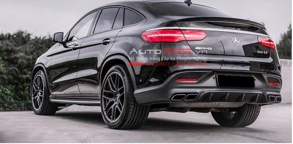 Lip pô Mercedes GLE Coupe thành GLE 63 AMG