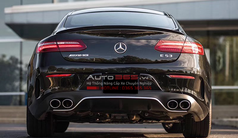 Lip pô Mercedes E Class Coupe w238 thành E53 AMG