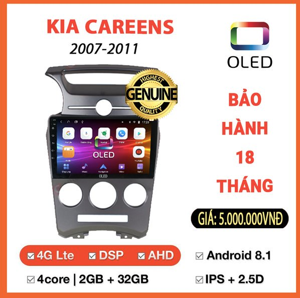 Màn hình Oled Kia Careens 2007-2011