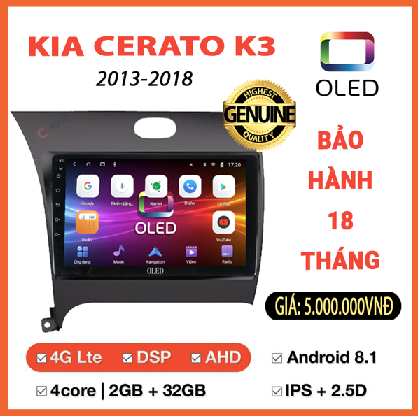 Màn hình Oled Kia Cerato K3