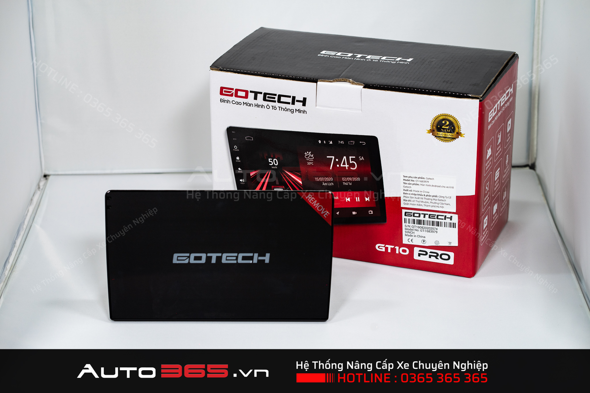 MÀN HÌNH DVD GOTECH GT10 PRO