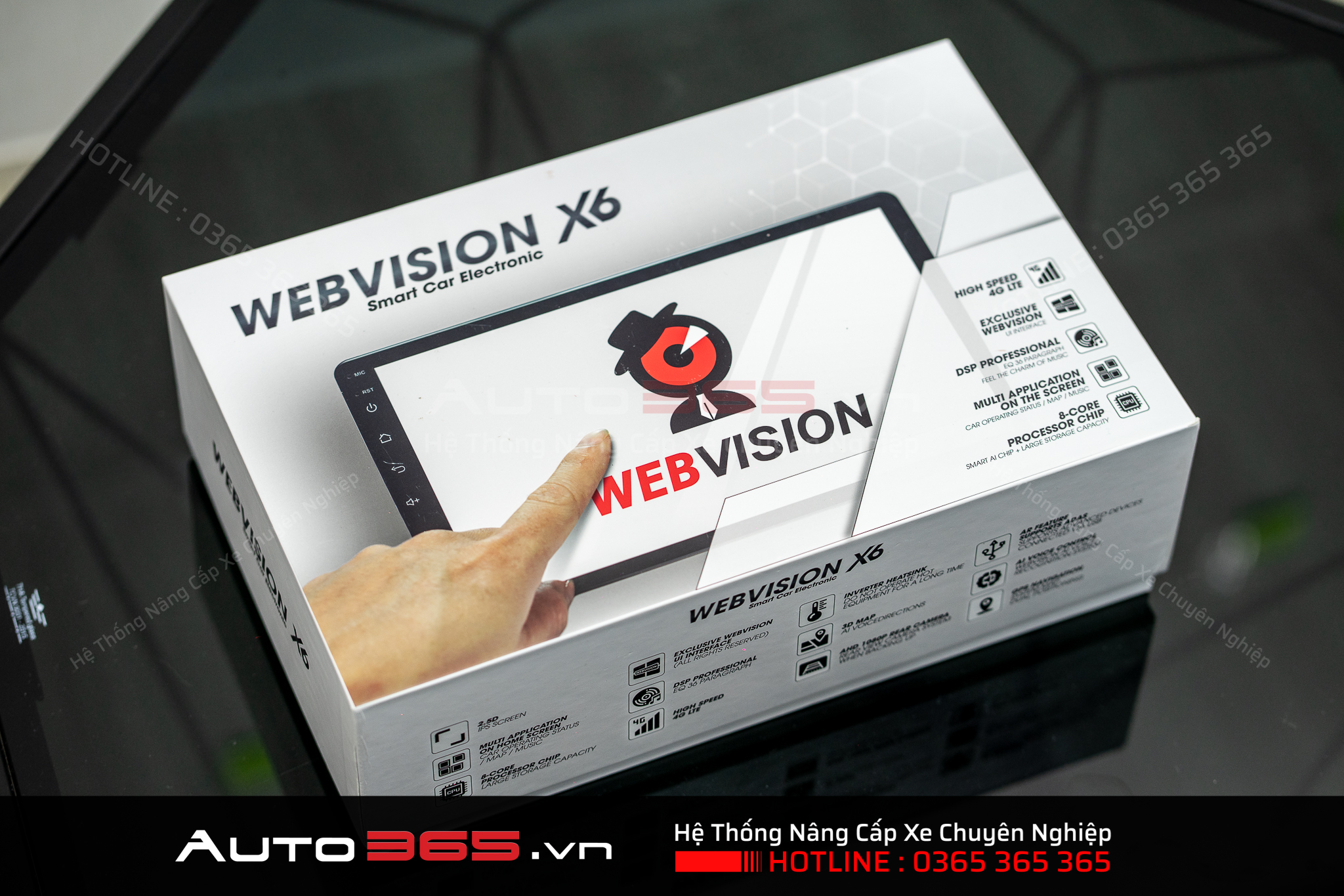 MÀN HÌNH DVD WEBVISION X6