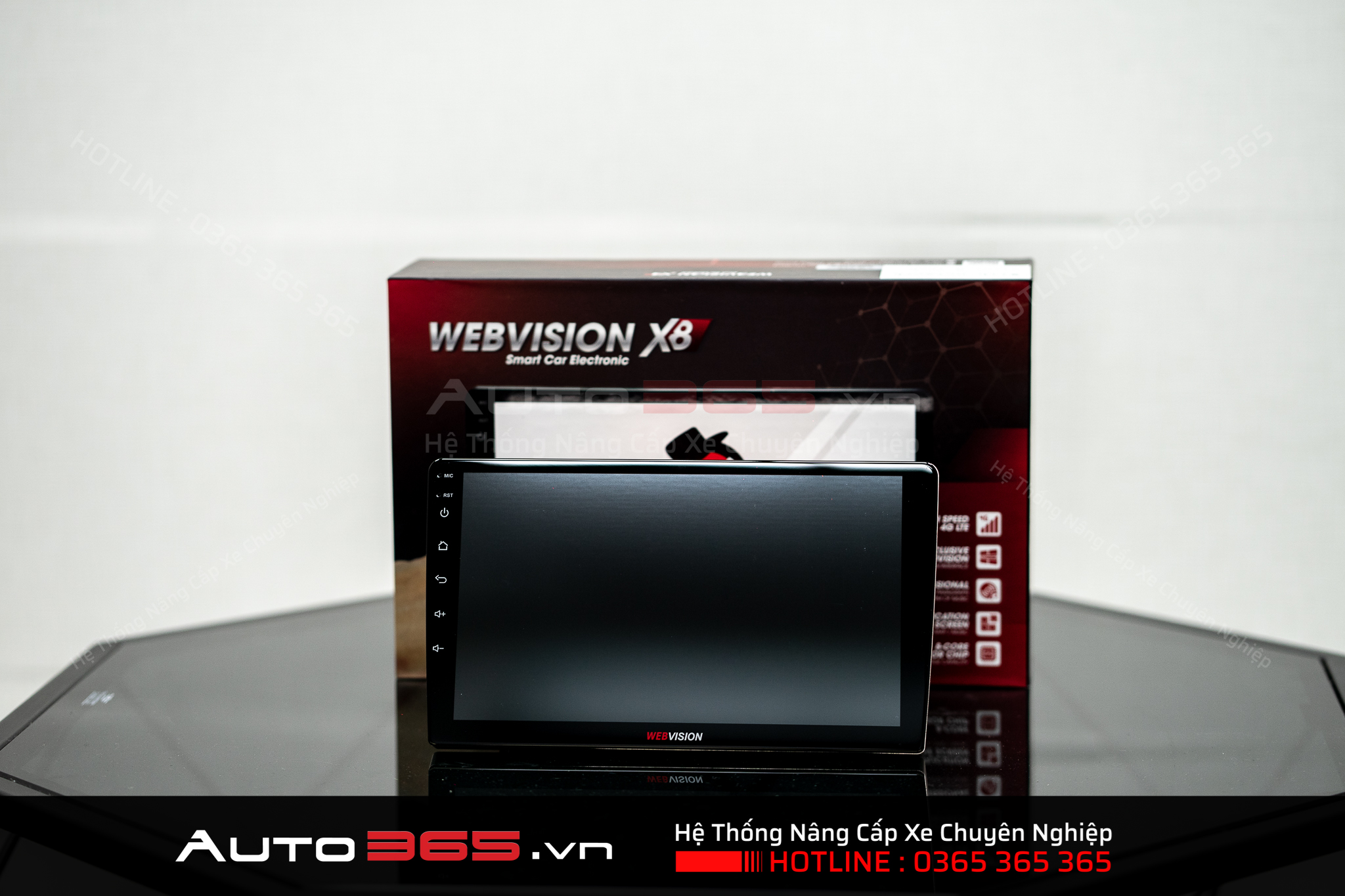 MÀN HÌNH DVD ANDROID Ô TÔ WEBVISION X8