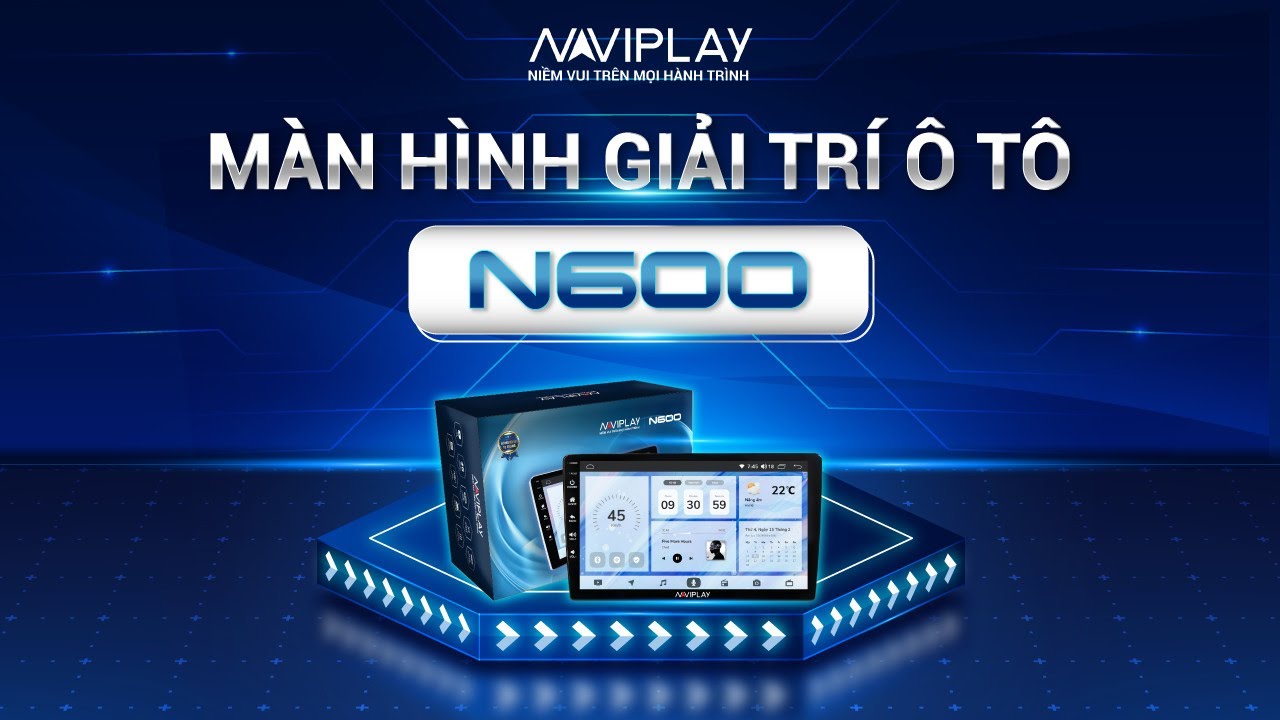 MÀN HÌNH ANDROID Ô TÔ NAVIPLAY N600