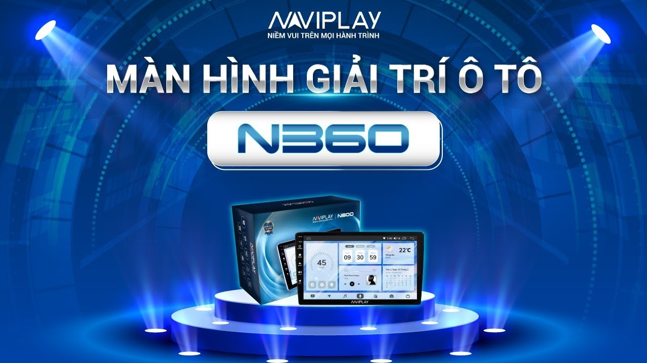 MÀN HÌNH ANDROID Ô TÔ NAVIPLAY N360